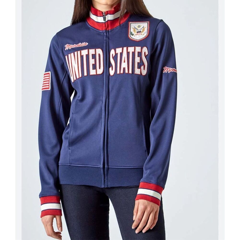 Mondetta United States retro look Athletic Jacket Size XS